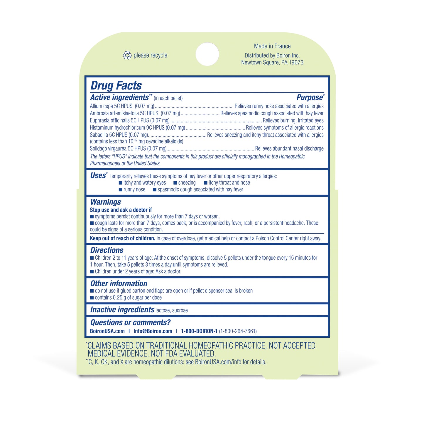 Allergy Calm Kids | 80 Pellets