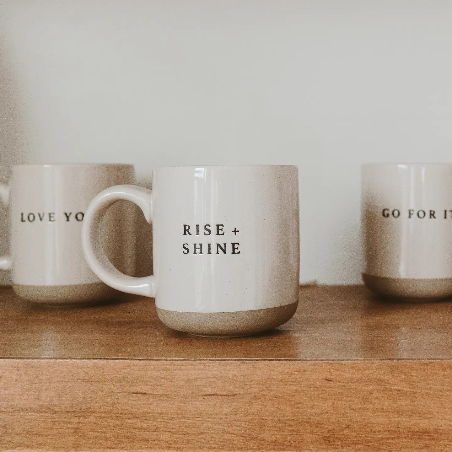 Rise + Shine Stoneware Mug
