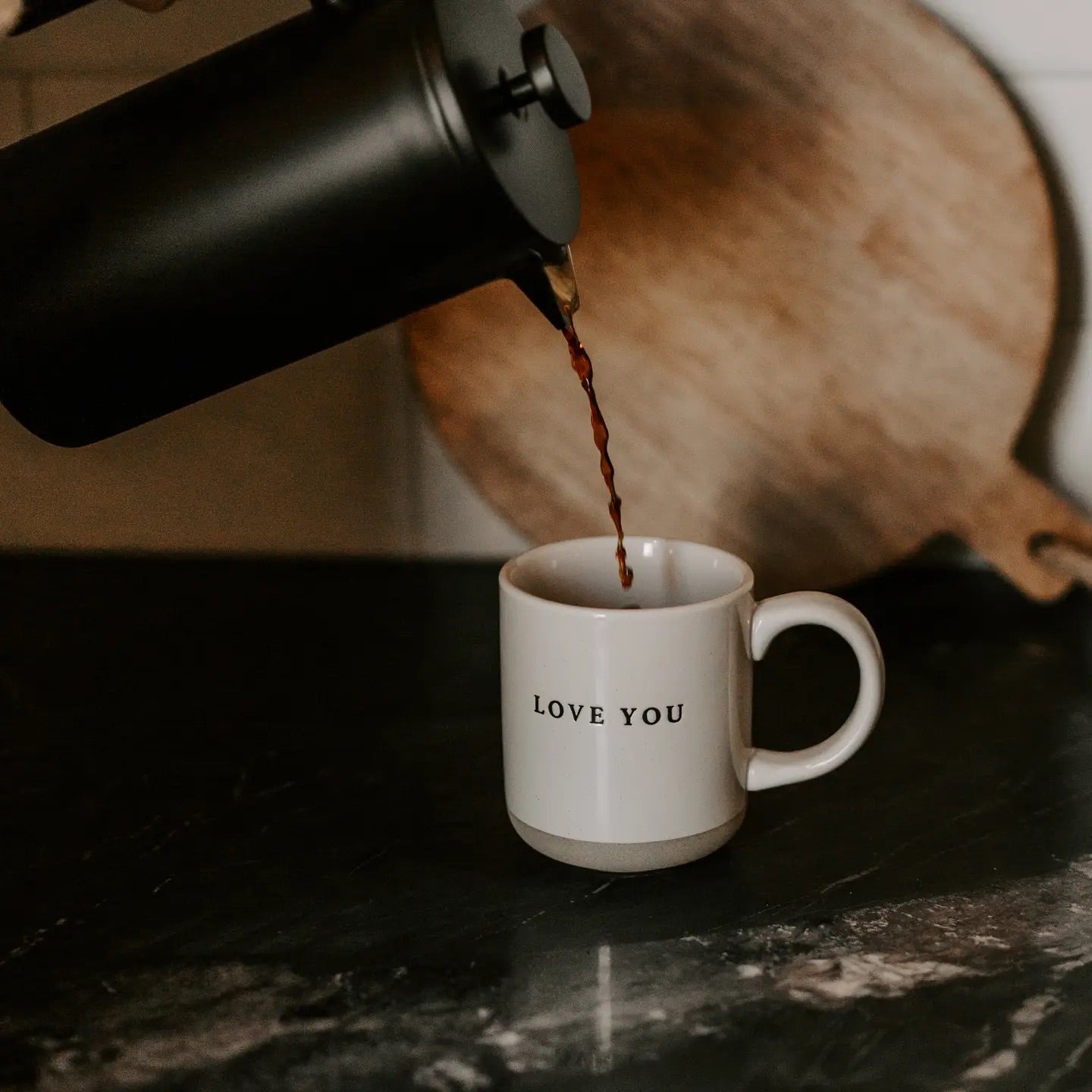 Love You Stoneware Mug