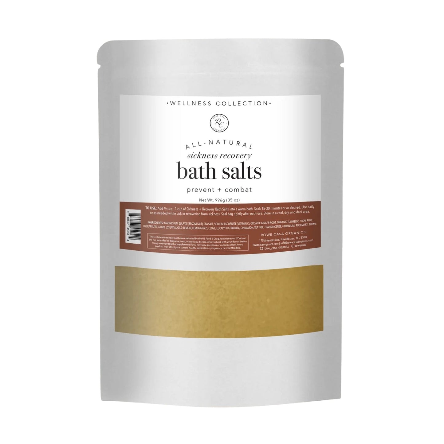 Sickness Recovery Bath Salts | Pick Up Only
