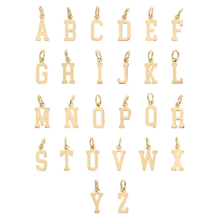 Personalized Touch Charm | Varsity Letter