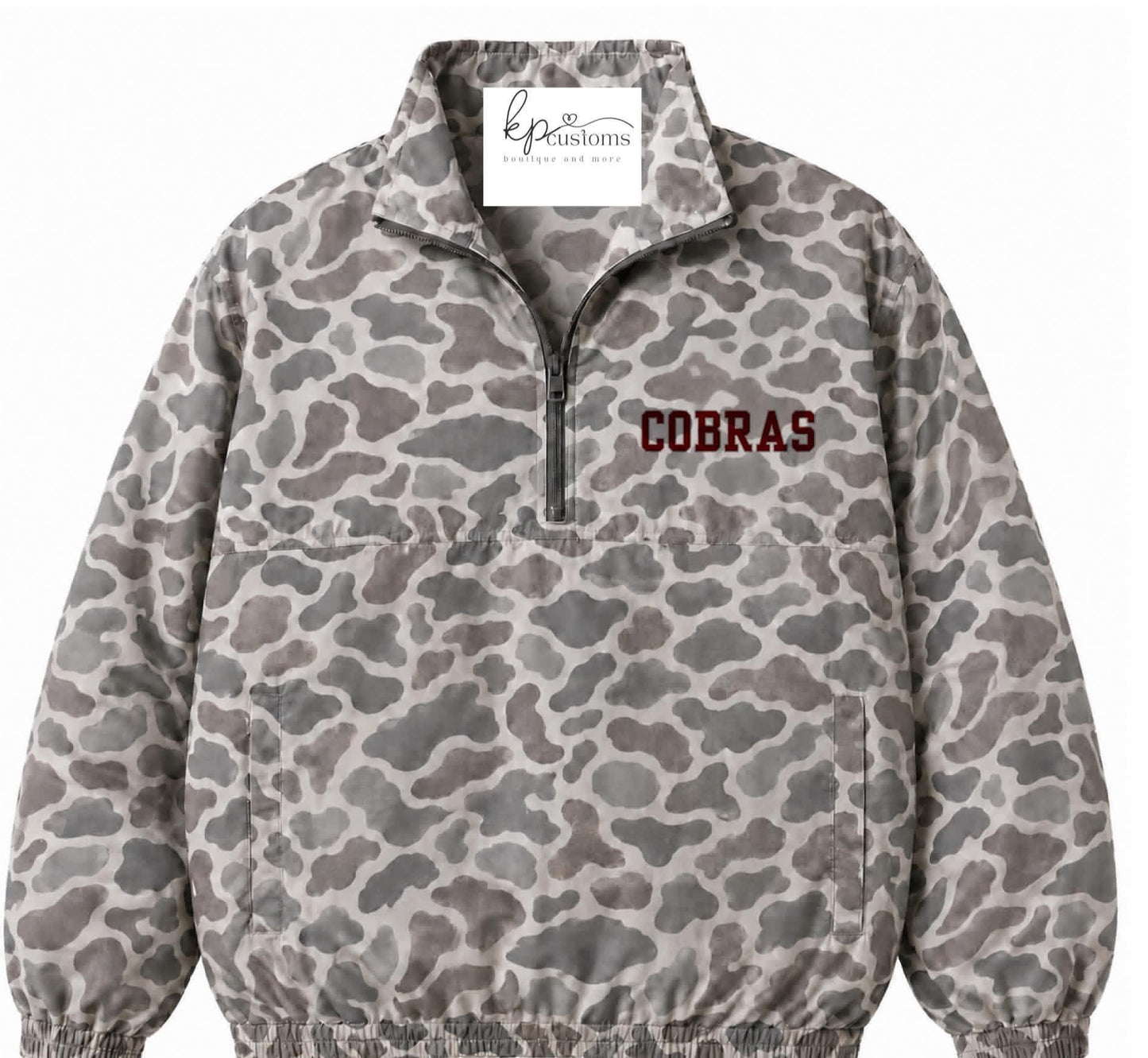 Camo Windbreaker