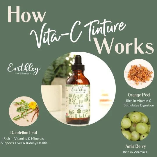 Vitamin C Herbal Tincture - 4 oz.