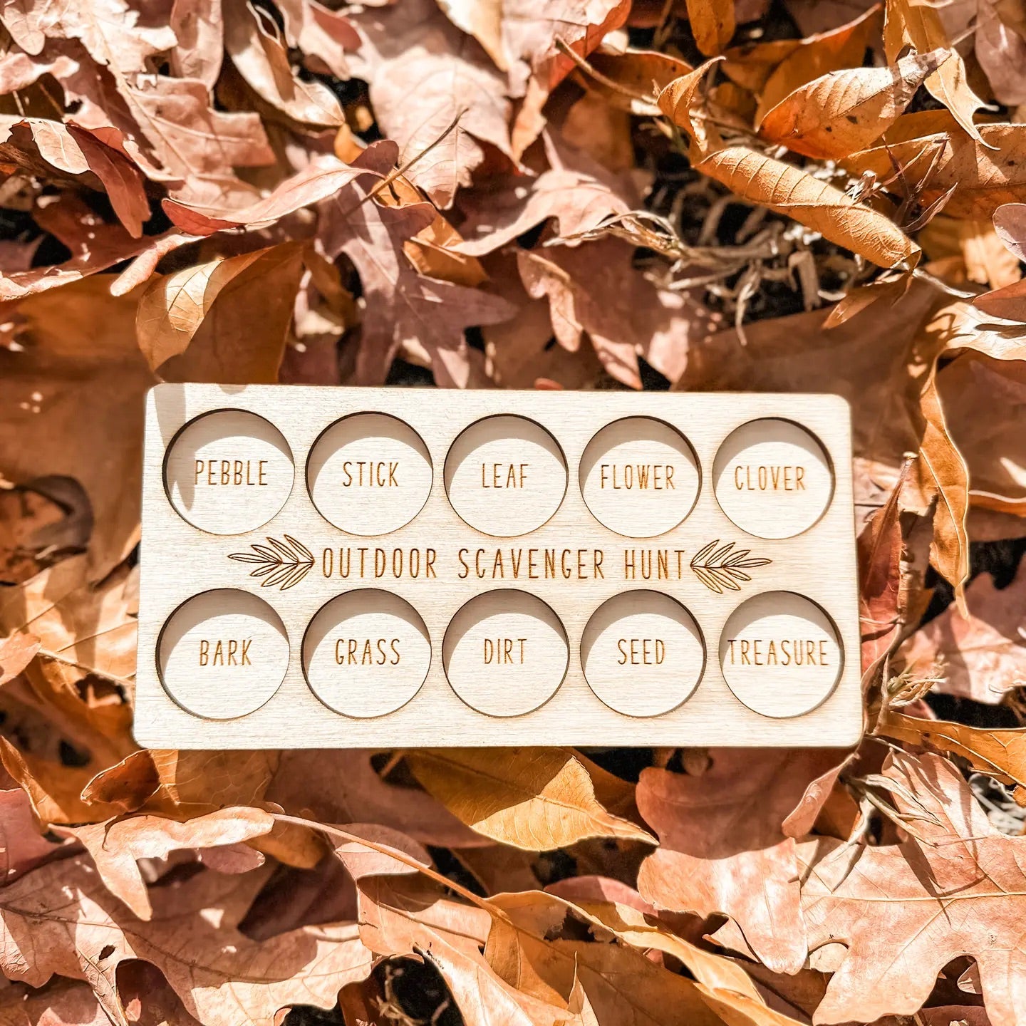 Outdoor Nature Scavenger Hunt Game For Children