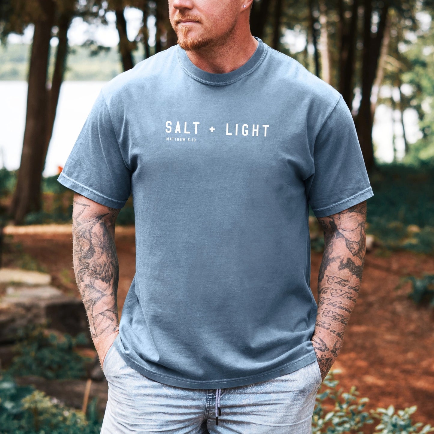 Salt + Light Tee