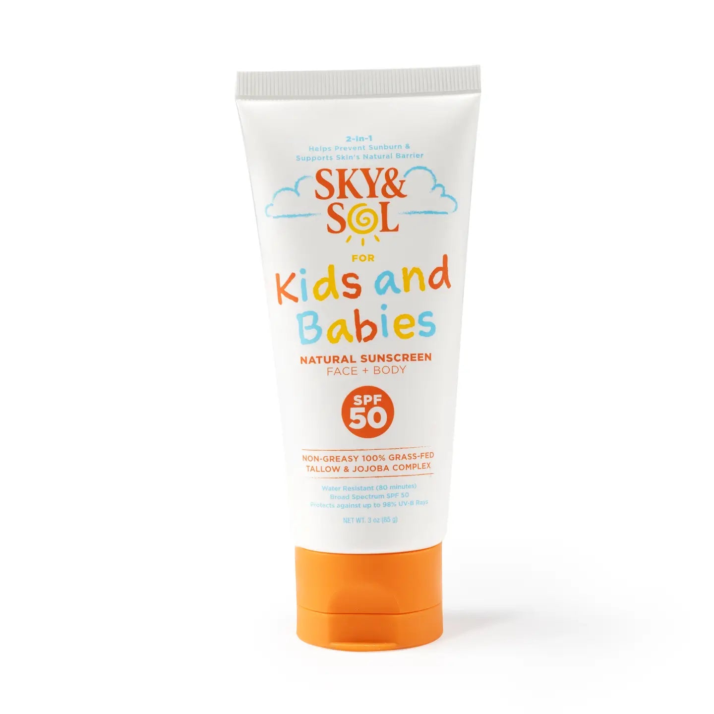 Kids and Babies Tallow Sunscreen