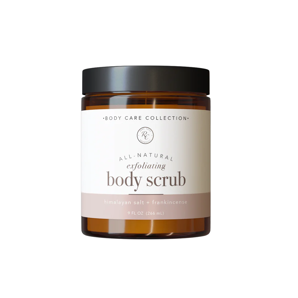 Body Scrub | 9 oz. Himalayan Salt + Frankincense | Pick-Up Only