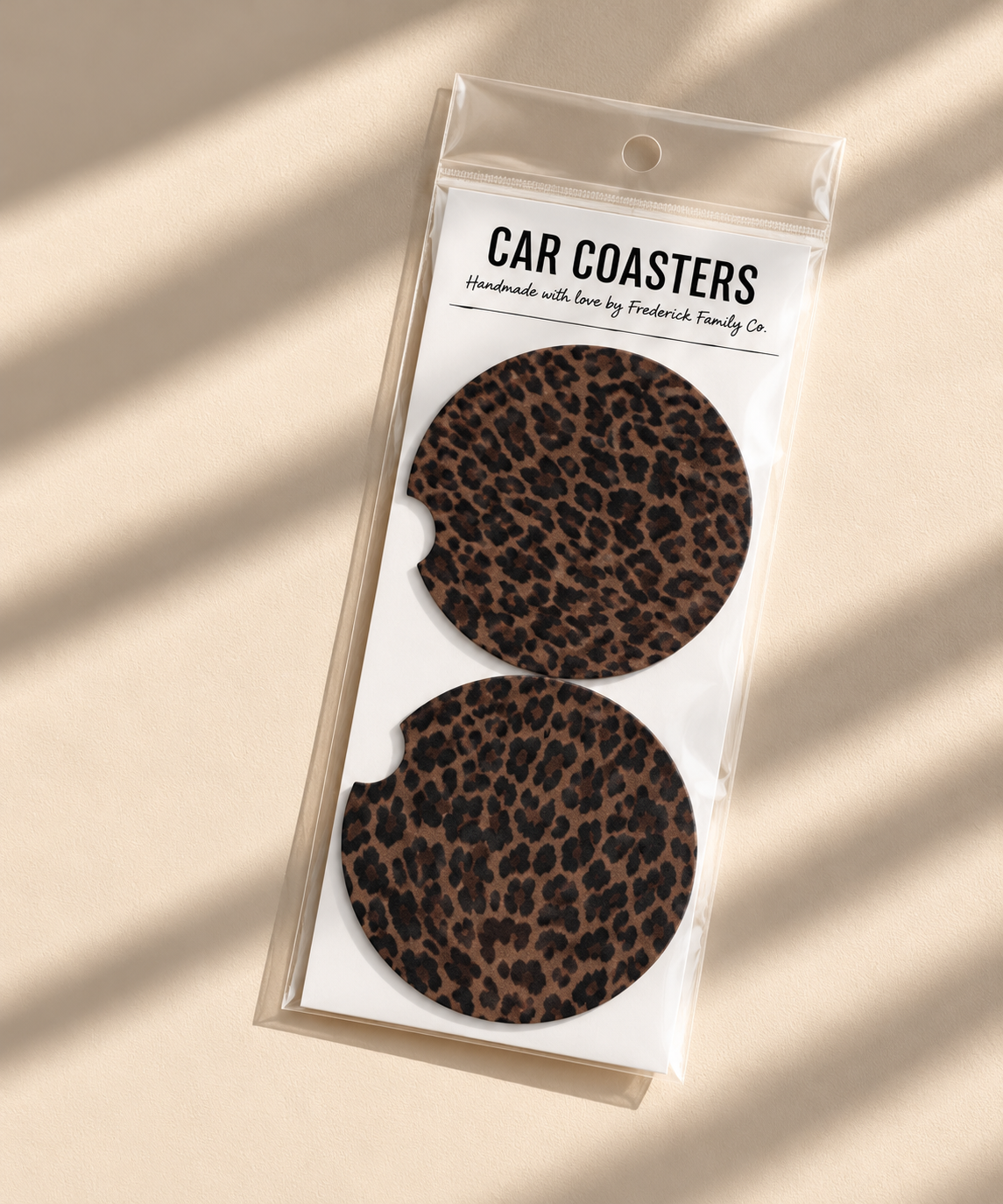 Car Coaster | Leopard