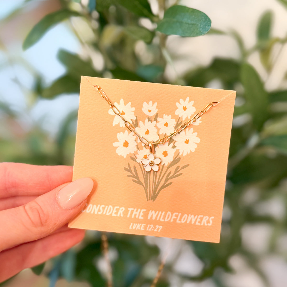 Consider the Wildflowers Necklace