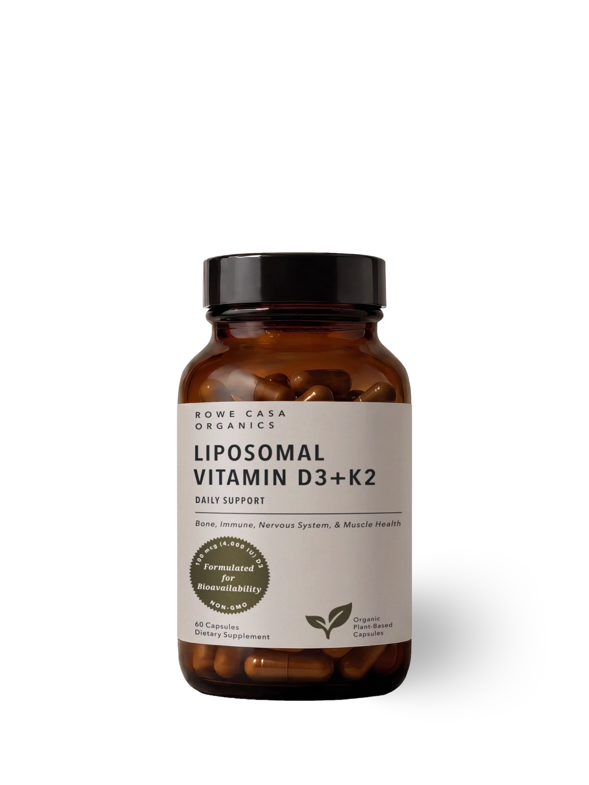 Vitamin D3 + K2 | 60 capsules