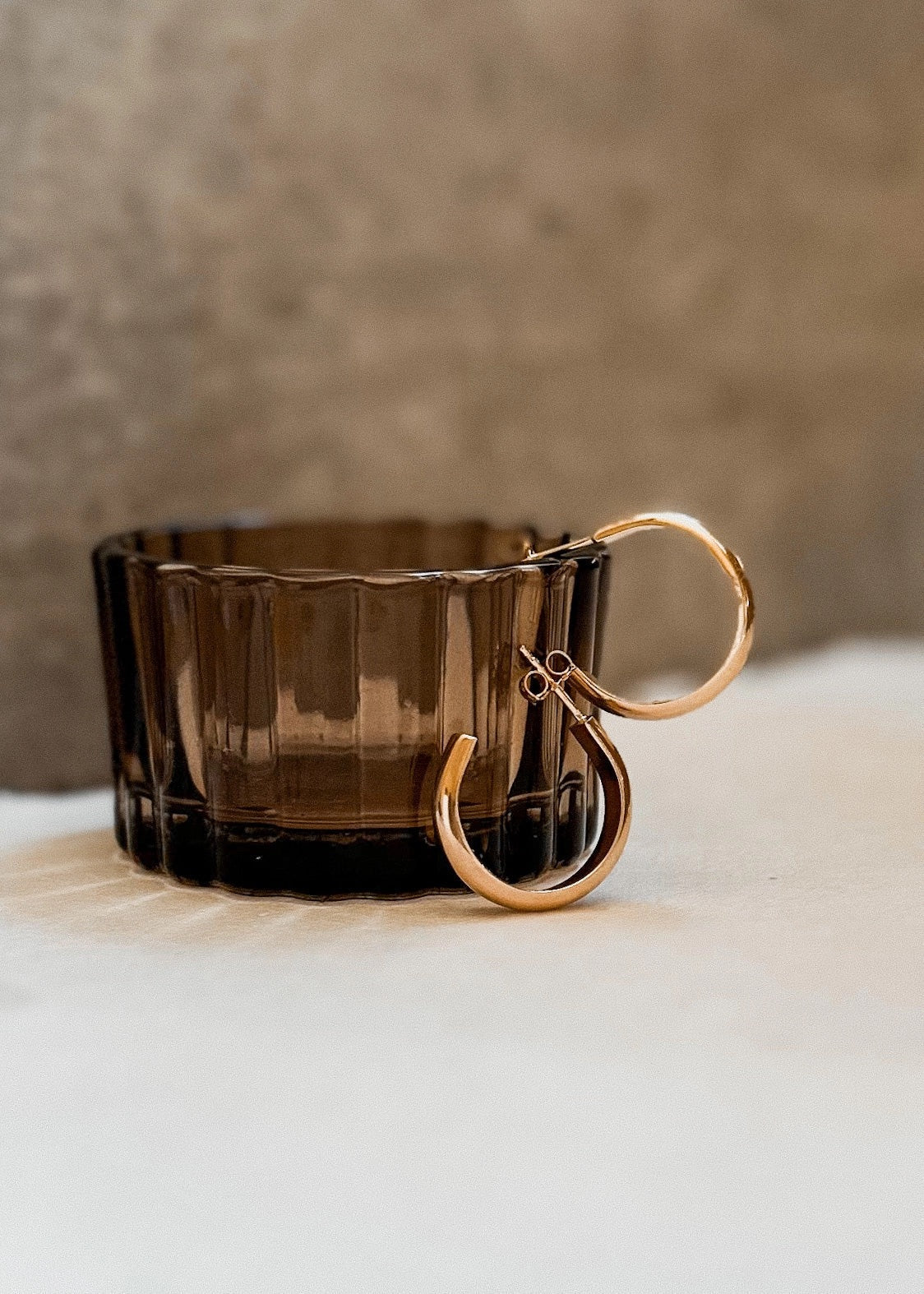 Classic Hoop Earrings- 3/4"