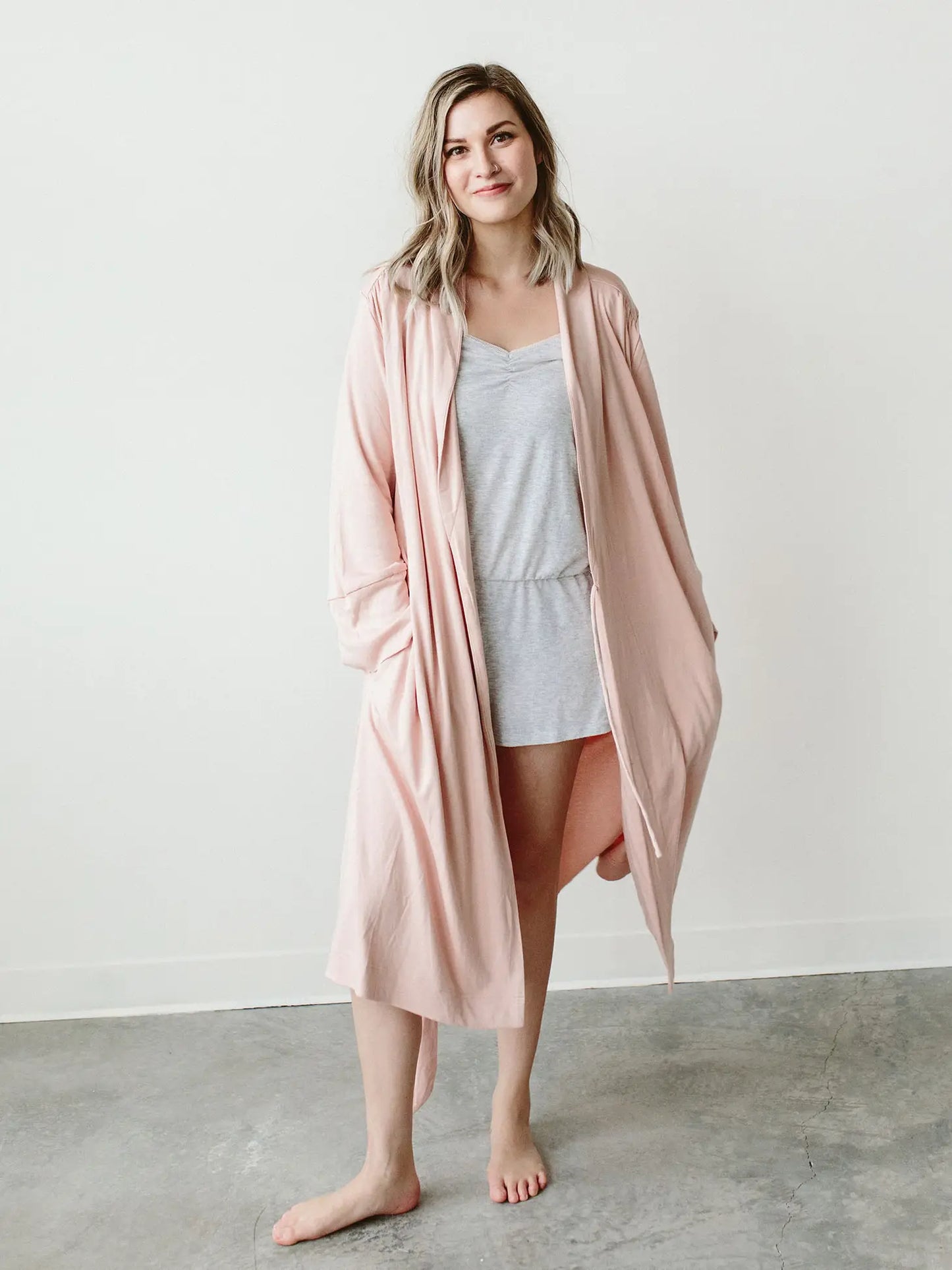 Viscose Bamboo + Organic Cotton Womens Robe | Multiple Options