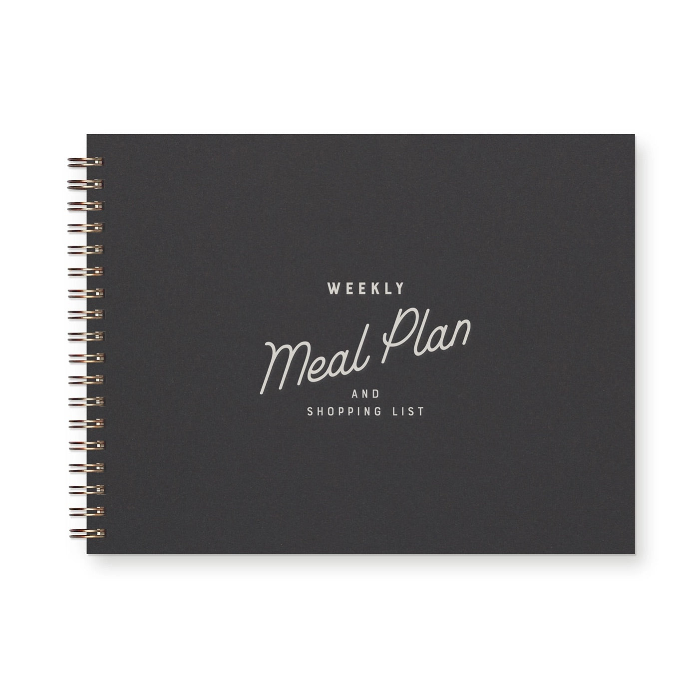 Spiral Bound Meal Planner