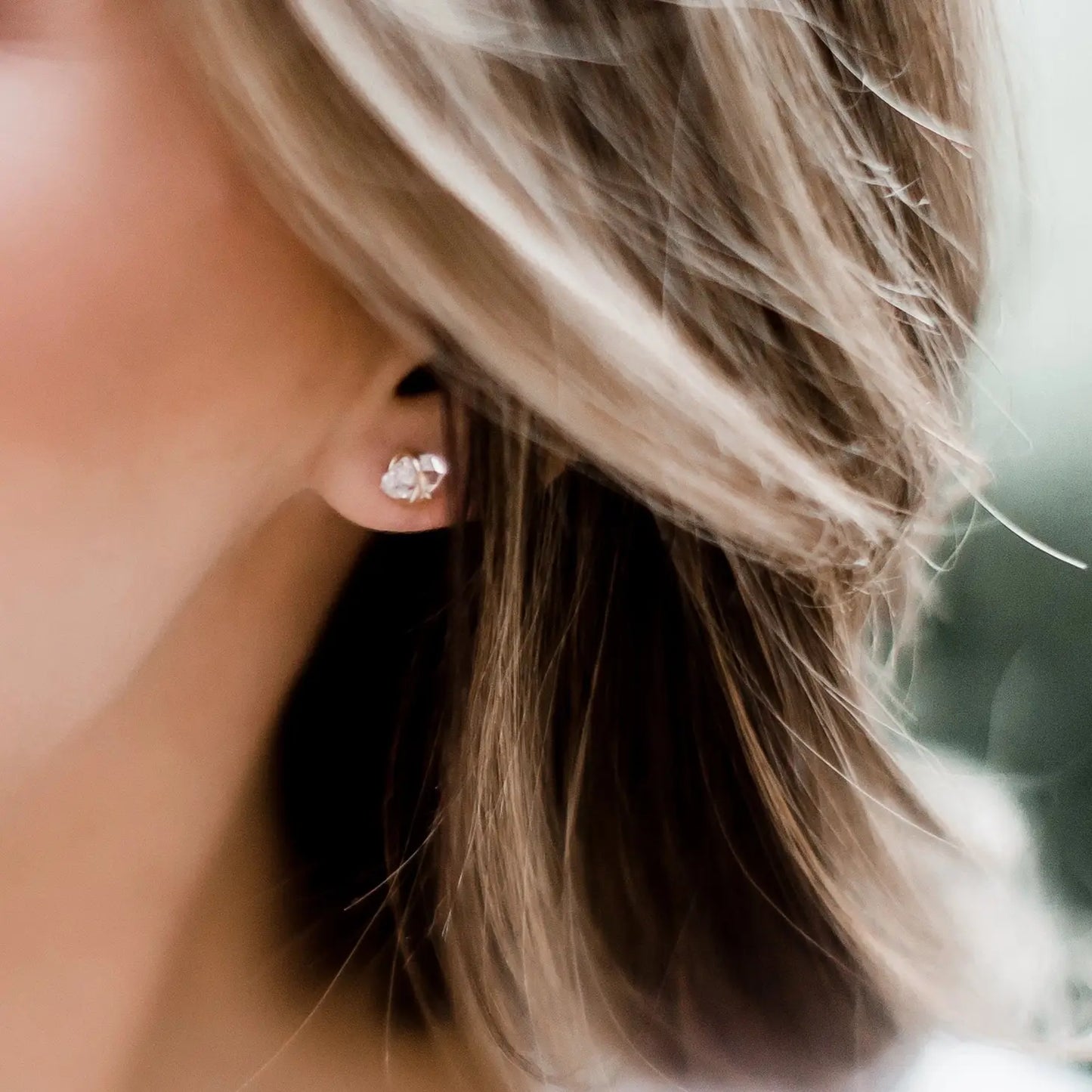 Diamond Stud Earrings