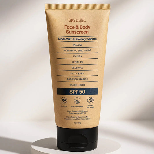 Face and Body Tallow Sunscreen | SPF 50