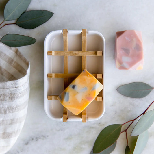 Plant-Based Biodegradable Soap Dish Tray