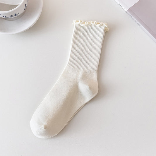 Ruffled Grace Socks