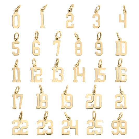 Varsity Number Charm