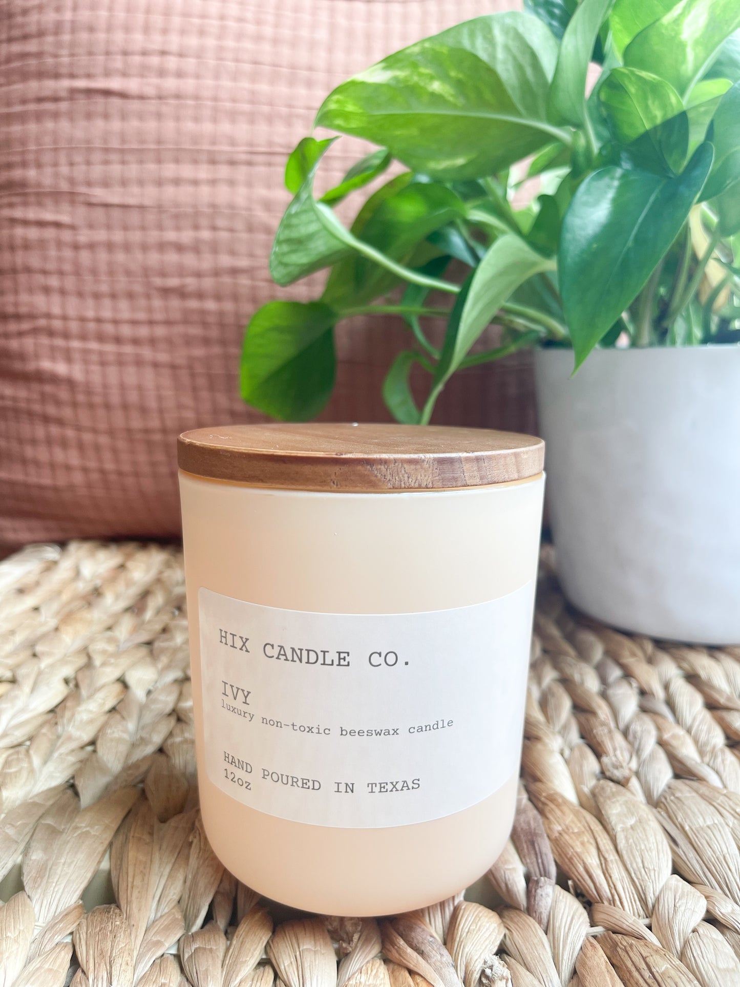 SPRING SCENTS | Organic Beeswax Candle