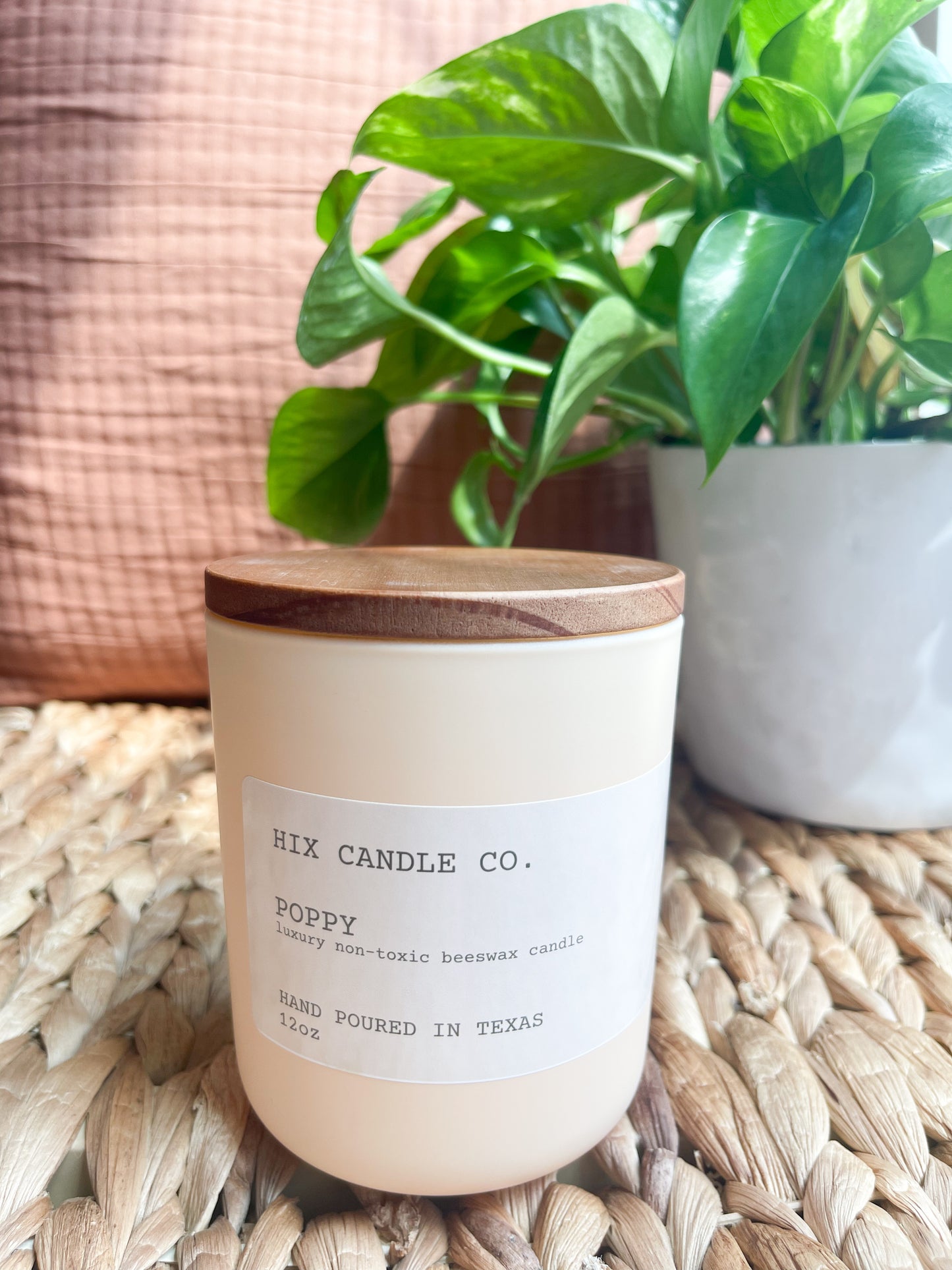 SPRING SCENTS | Organic Beeswax Candle