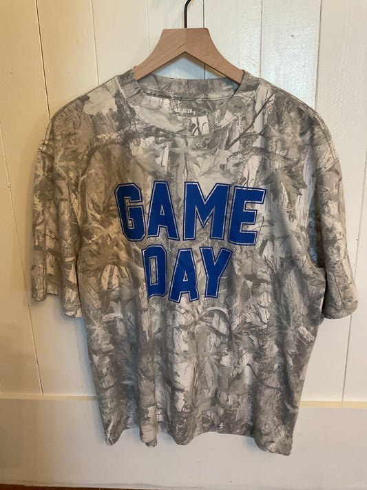Game Day Camo Tee | Blue