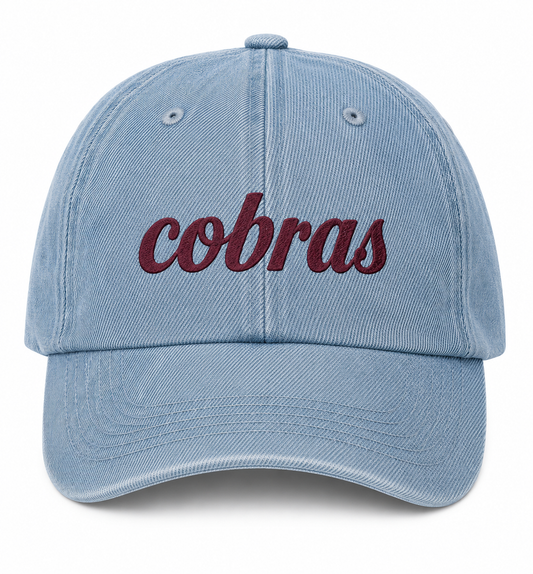Denim Cobras Ballcap