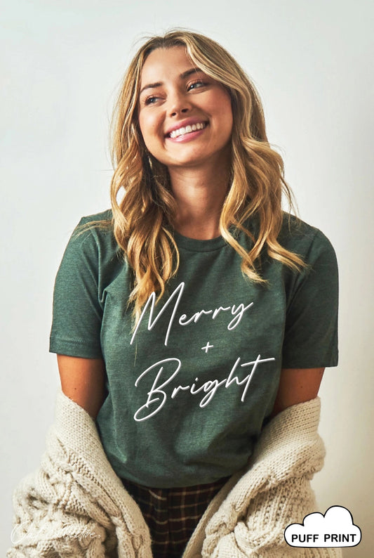 Merry + Bright Tee