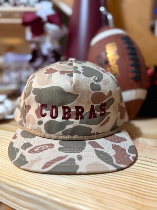 Camo Cobra Rope Hat