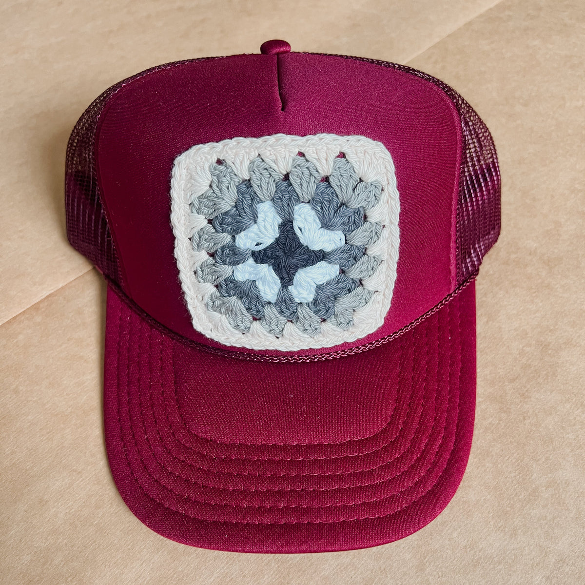 Square Stitched Hat