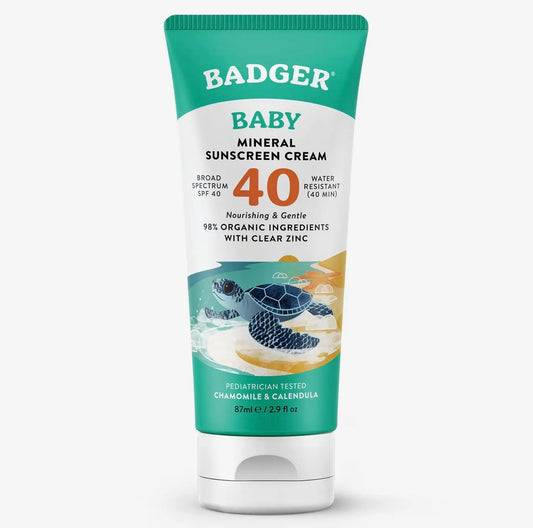 Baby Mineral Sunscreen Cream | SPF 40