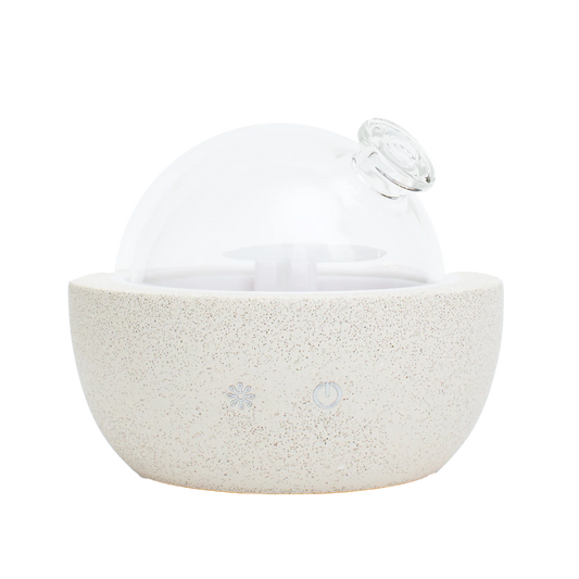 Glass & Concrete Essential Oil Diffuser | 200 Ml