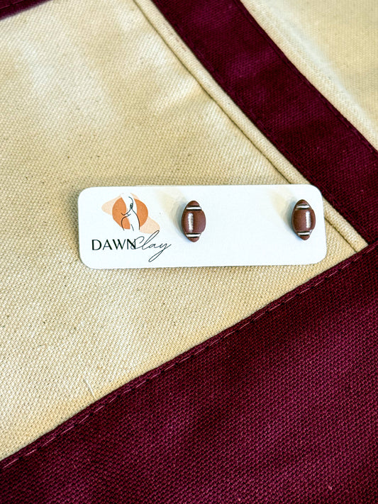 Handcrafted Clay Football Studs