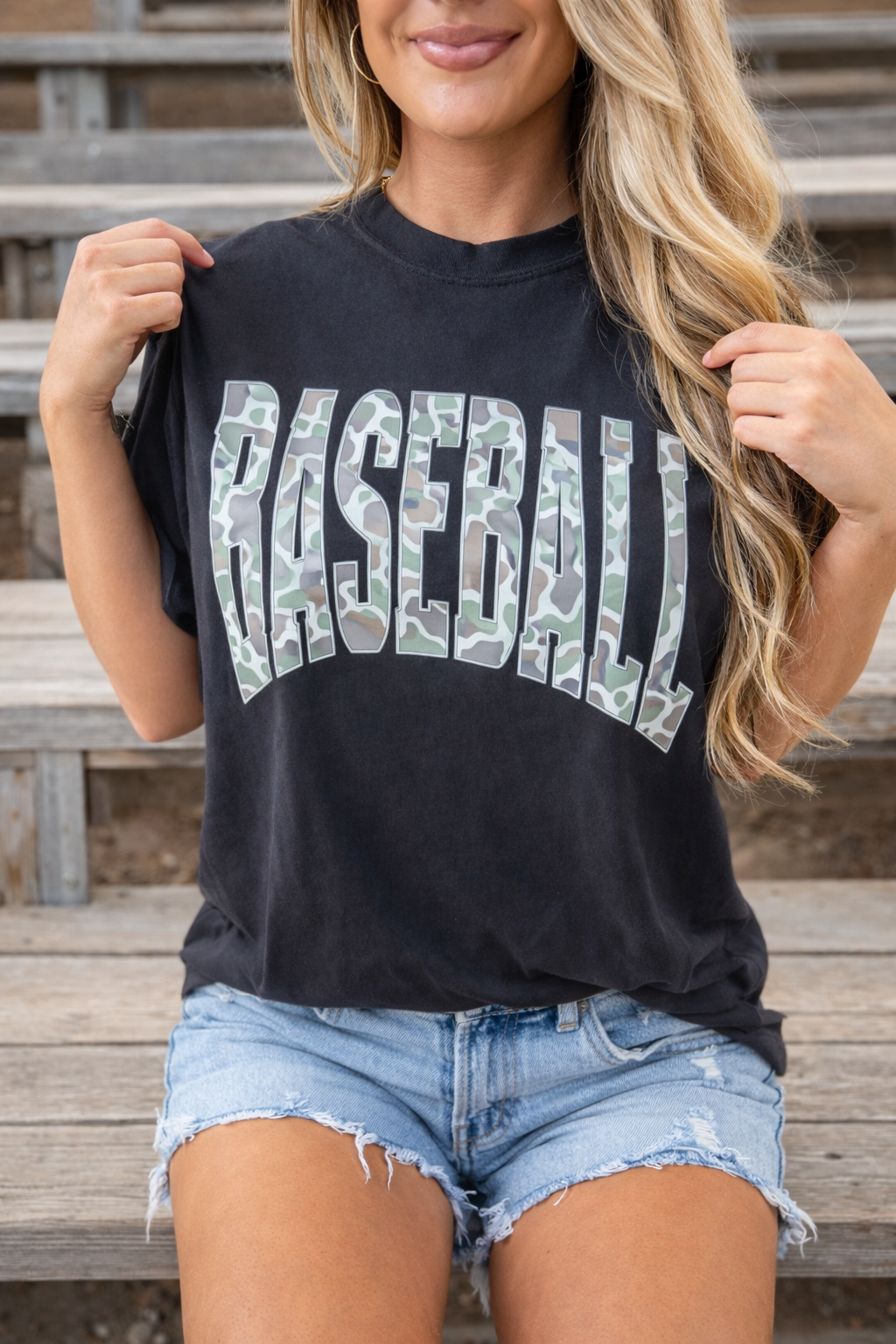 Baseball Camo Tee