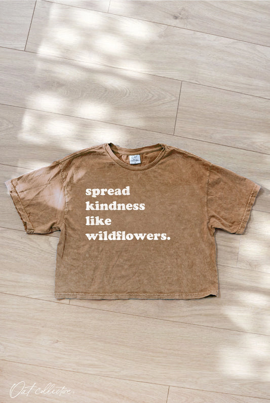 Spread Kindness Cropped Tee