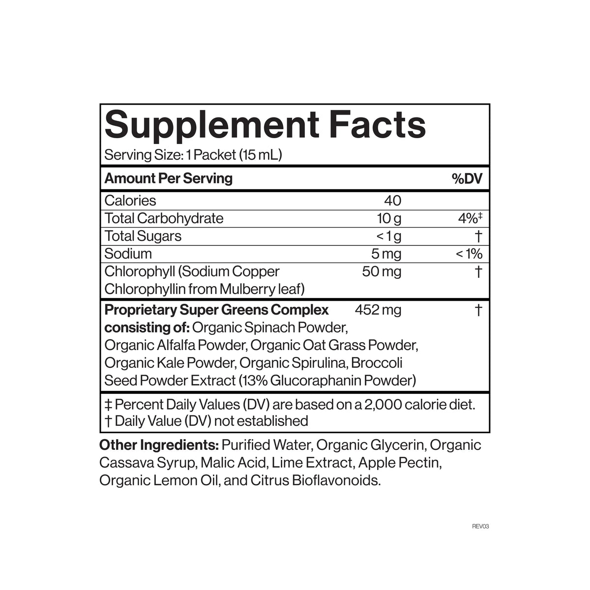 Liposomal Super Greens