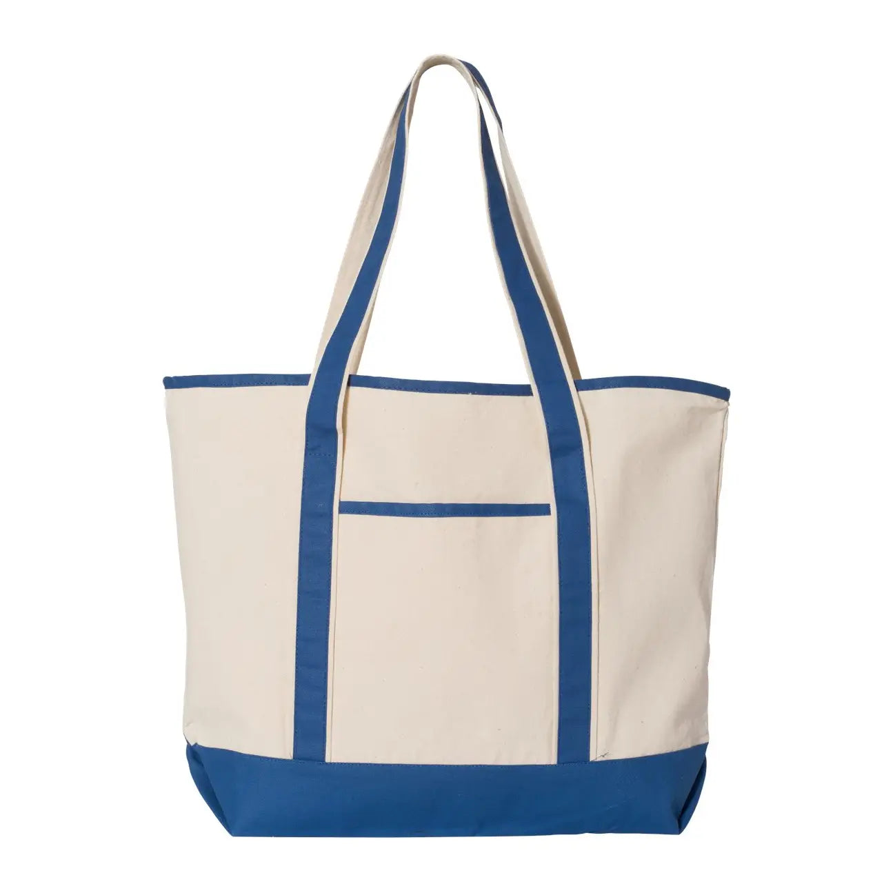 Royal Blue Canvas Tote