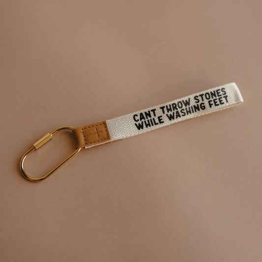 Can't Throw Stones Wristlet