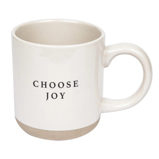 Choose Joy Stoneware Mug