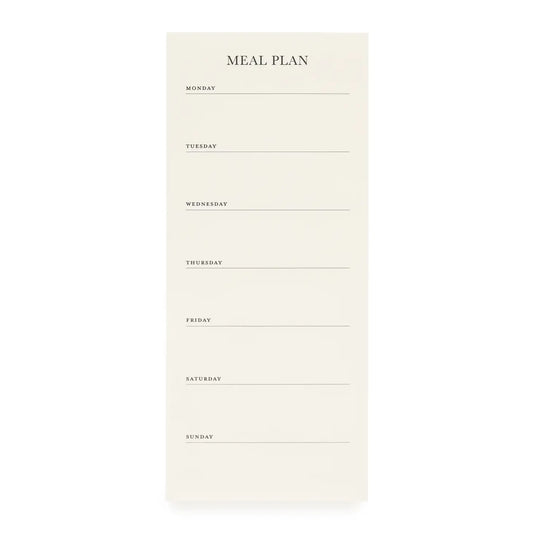 Magnetic Notepad, Meal Plan
