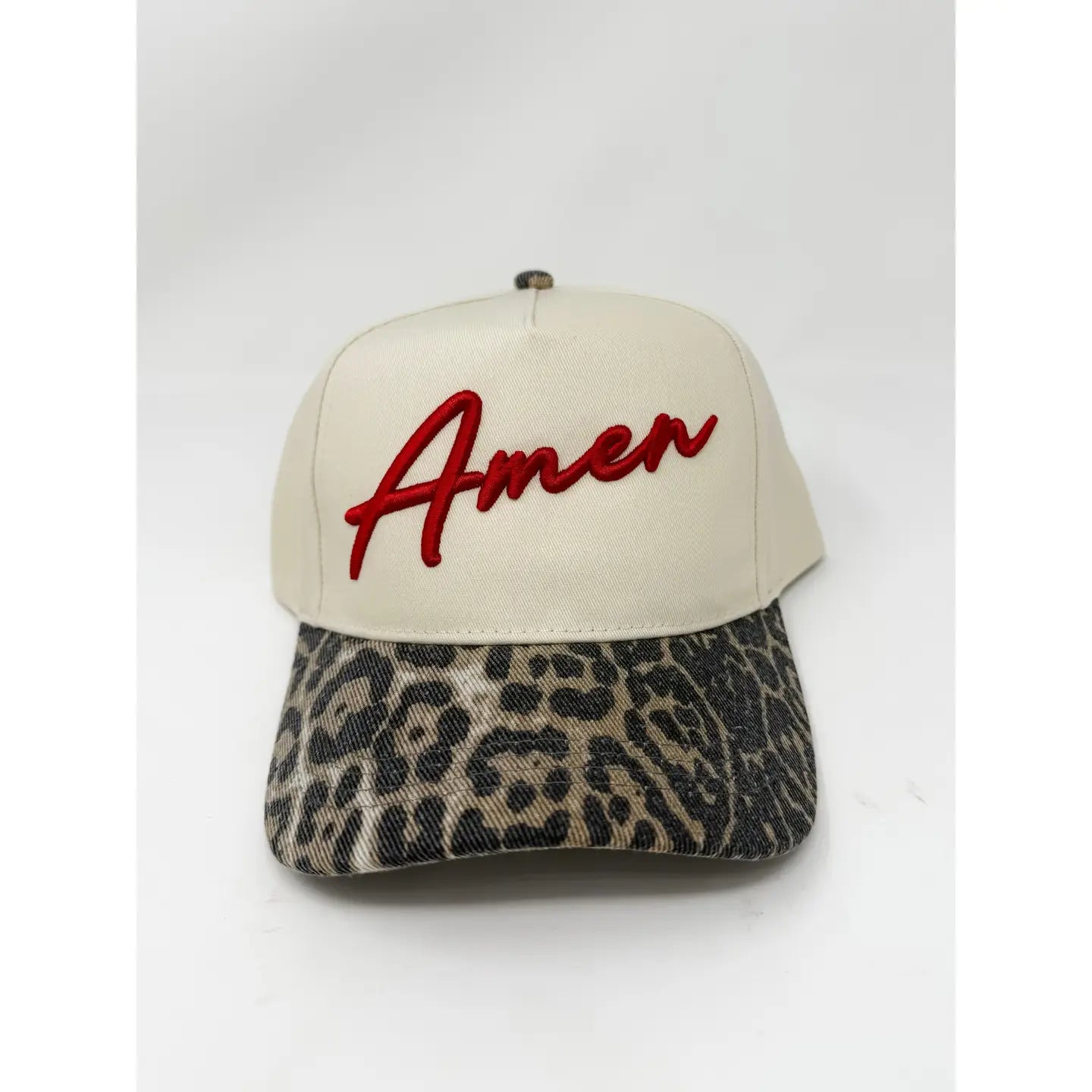 Amen Leopard Cap